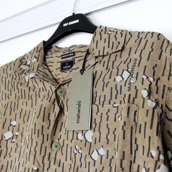 BNWT SS20 MAHARISHI NEO-RAIN CAMO SHIRT S - Picture 4 of 11